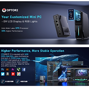 Máy tính để bàn mini – Máy chủ Server – Mini PC – Intel NUC JK01 (Hàng chính hãng)