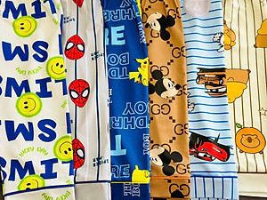 Đồ bộ bé trai, bộ ngủ dài tay pijama pizama cho bé trai size lớn 12-40KG chất thun lạnh mềm mịn mát