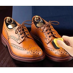 Xi Đánh Bóng Giày Da Làm Bóng Nhanh Đồ Da, Xi Kem Dưỡng Da Có Đầu Mút Hỗ Trợ MÀU ĐEN 1 HỘP