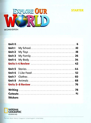 Explore Our World Starter: Student's Book With OLP Sticker Code - 2nd Edition