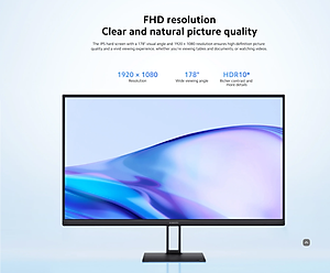 Màn hình máy tính Xiaomi 27inch Tấm nền IPS 1080P Chuẩn Vesa A27i - Hàng chính hãng