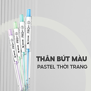 Combo 20 Bút bi màu pastel PRO 027 Thiên Long TL-105