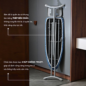 Bàn để ủi, cầu là quần áo dạng đứng khung bằng thép Lebenlang LBL3636 - hàng chính hãng