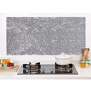3M giấy decal dán bếp tráng nhôm khổ 0.4 cách nhiệt, chống thấm dầu, dễ dàng vệ sinh (0.4 x 3 m)