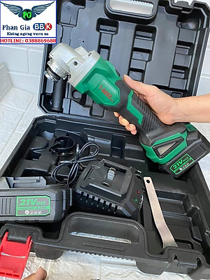 Máy Mài Pin cao cấp TBOSS 21V Không Chổi Than Siêu Khoẻ 