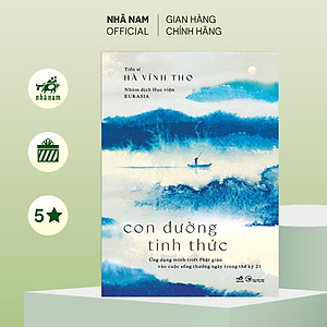 Sách - Con đường tỉnh thức (Tiến sĩ Hà Vĩnh Thọ) (Nhã Nam Official)