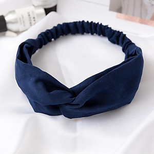 Băng đô turban giữ tóc bản to chất liệu cao cấp cho bạn gái TB07