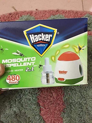 MÁY ĐUỔI MUỖI XÔNG TINH DẦU HACKER 