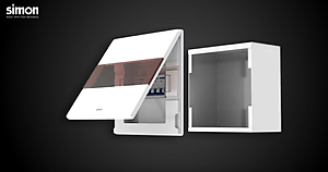 Tủ Điện Âm Tường Cao Cấp 4, 6, 9 Module SIMON - SET65CS