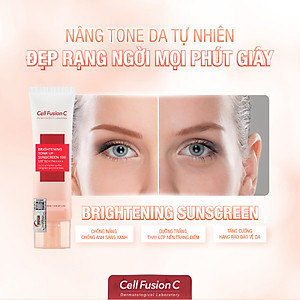 Kem Chống Nắng Dưỡng Trắng Nâng Tone Da Cell Fusion C Brightening Tone Up Sunscreen 100 SPF50+/ PA ++++ (50ml)