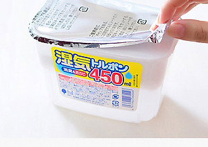 Set 03 Hộp hút ẩm, khử mùi, chống mốc Kokubo 450ml - Hàng nội địa Nhật Bản.