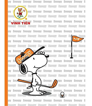 Lốc 5 Tập Snoopy 4 Ôly 200 Trang - Mẫu Ngẫu Nhiên