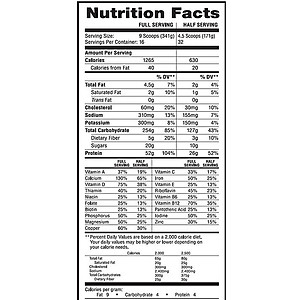 [Chính hãng] Labrada | Muscle Mass Gainer (5.4kg) Sữa Tăng Cân Tăng Cơ Bổ Sung 1265 Calo, 52g Protein & Vitamin