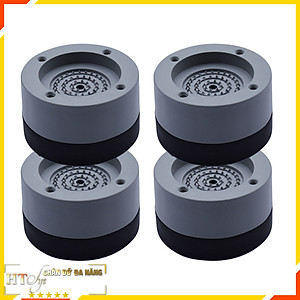 Bộ 04 chân đế cao su chống rung máy giặt   - HT SYS - Đế chống rung máy giặt - Đế chống ồn máy giặt, máy sấy,tủ lạnh, bàn ghế - Giao màu ngẫu nhiên