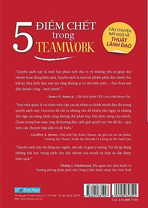 Sách 5 Điểm Chết Trong Teamwork