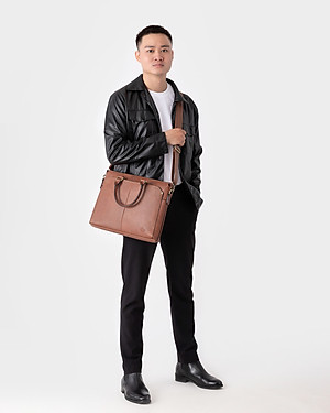 Cặp Công Sở Lata ( Thời trang nam basic - Cặp da CA35 )