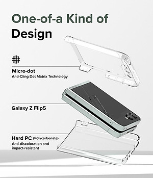 Ốp lưng dành cho Samsung Galaxy Z Flip 5 RINGKE Slim - Hàng Chính Hãng