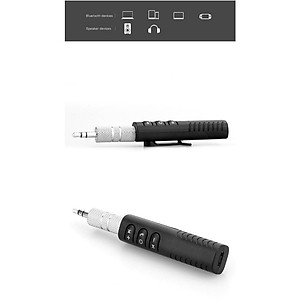Bộ Chuyển Đổi Không Dây Bluetooth VSP-B09 Thiết Bị Chuyển Đổi Âm Thanh Có Dây Thành Không Dây Bluetooth Music V4.1 (Đen) - KHÔNG BAO GỒM TAI NGHE - Hàng Nhập Khẩu