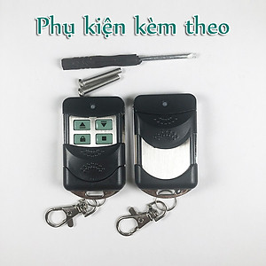 Công tắc cửa cuốn thông minh HUNONIC DOOR - Điều khiển từ xa bằng điện thoại - Mặt kính màu trắng - Cơ Điện Shop