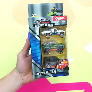 Đồ Chơi Duka DK81109 Vỉ Xe Mô Hình Hợp Kim - Xe Thám Hiểm (Mẫu ngẫu nhiên)