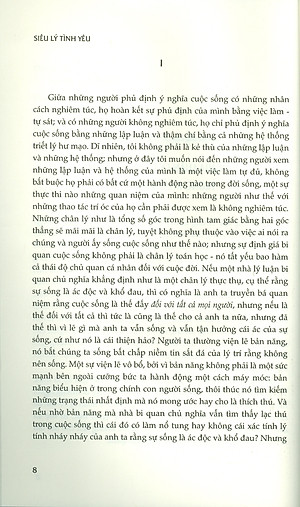 Tủ sách Tinh hoa: Siêu Lý Tình Yêu - Tập 2: Triết Học Đạo Đức