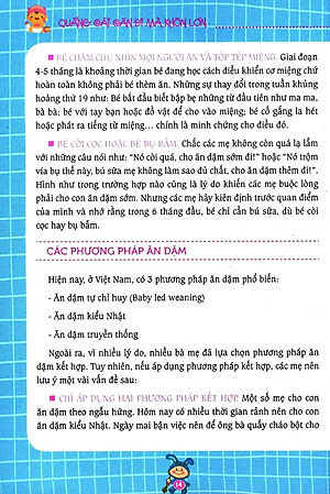 Sách Cẩm Nang Ăn Dặm Bé Tự Chỉ Huy Của Mẹ Việt - Quẳng Cái Cân Đi Mà Khôn Lớn