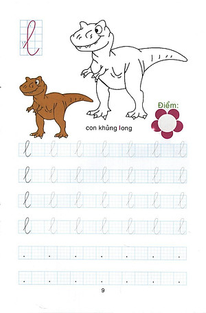 Sách Chuẩn Bị Cho Bé Vào Lớp 1: Tô Chữ Cái Và Tô Màu (Quyển 1)