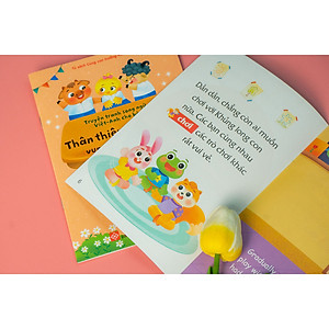 Combo (10 Tập): Truyện tranh song ngữ Việt-Anh cho bé