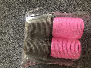 ￼Bộ 4 lô Cuốn Tóc Xoăn Dính loại lớn, giá tốt - giao màu ngẫu nhiên 