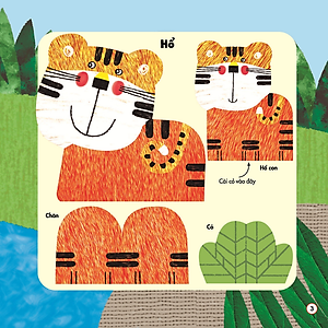 Sách Ghép Hình Phát Triển IQ - Chuyện Rừng Xanh