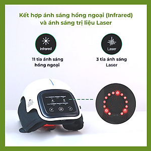 Máy Massage Đầu Gối Galen G011 Mát Xa Tia Hồng Ngoại Trị Liệu Đầu Gối, Khuỷu Tay, Vai