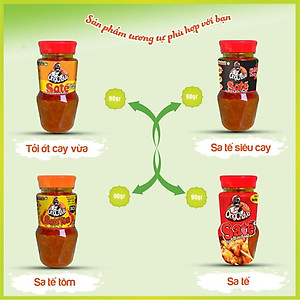 Sa Tế Chay Ông Chà Và 90g - Cay vừa ( Vegatarian Satay Sauce)