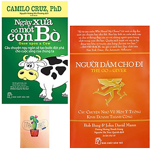 Combo Ngày Xưa Có Một Con Bò... và Người Dám Cho Đi (Tặng Kèm Sổ Tay)