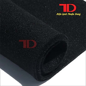 Tấm Chống Cháy nỉ cacbon đã được oxy hóa dày 10mm, Tấm Chắn Nhiệt Chống Cháy khi hàn chất liệu sợi Carbon, Nỉ acrylic tiền oxy hóa - Điện Lạnh Thuận Dung