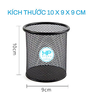 Giỏ đựng bút, hộp đựng bút để bàn, giỏ đựng đồ văn phòng lưới sắt cao cấp
