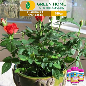 Phân Bón Lá Đầu Trâu MK 501-701-901, GreenHome,Chai 100GR,Đặc Biệt Dành Cho Hoa Lan Và Cây Cảnh