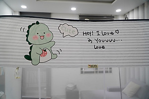 Màn Chụp Đỉnh Vuông Cao Cấp Mộc Miên - Kích Thước 1,6mx2m ( Hình thật )