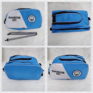 Túi đựng giày Đá Banh Bóng Đá Thể Thao đeo chéo Câu Lạc Bộ 2 Ngăn 13 hình k391 (TẶNG BÚT CẢM ỨNG)