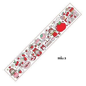 Miếng Sticker loại xịn cỡ lớn Laluna hoạt tiết xinh yêu - A14