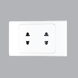 "HÀNG CHÍNH HÃNG" Ổ Cắm Đôi 2 Chấu Âm Tường MPE