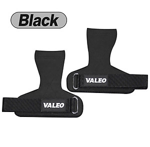 Găng Tay Tập Gym Trợ Lực VALEO {Tặng Tước Dây} Dây Kéo Lưng Lifting Straps Deadlift Tập Tạ Tập Xà Hàng Chính Hãng (1 Đôi )