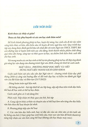 Ngữ Văn 6 - Phương Pháp Đọc Hiểu Và Viết - Dùng Ngữ Liệu Ngoài SGK