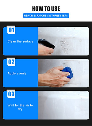 SÁP TẨY VẾT XƯỚC Xe Ô Tô, Kem Xóa Vết Trầy Xe Máy Restorer 200gr | Bảo Vệ Sơn Xe, Xóa Vết Trầy, Thẩm Mỹ