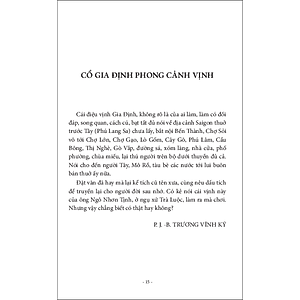 Sách Gia Định phong cảnh vịnh