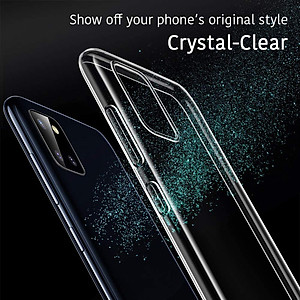 Ốp lưng dẻo silicon cho Samsung Galaxy Note 10 Lite hiệu HOTCASE Ultra Thin (siêu mỏng 0.6mm, chống trầy, chống bụi) - Hàng nhập khẩu