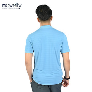 Áo thun Polo nam Novelty 210060 màu xanh da trời