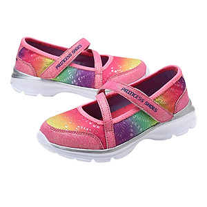 Giày Bé Gái Đa Sắc Màu Siêu Nhẹ Cho Bé Gái 3 - 12 Tuổi GA96 - Hồng