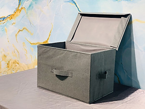 Hộp đựng đồ đa năng CA01 – Túi vải đựng quần áo chăn màn phong cách Châu Âu sang trọng, lịch sự D Danido