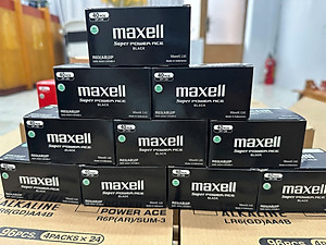 Pin tiểu AAA / Pin tiểu 3A Pin Maxell R03- Hộp 40 viên - Hàng chính hãng
