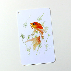 Giấy vẽ màu nước Postcard 40 tờ, vẽ các loại màu nước đẹp, vẽ đẹp cả chì giấy dày 300gsm khổ (8 x 13) cm ARW157 Green Art  - Hàng chính hãng